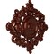Ekena Millwork Katheryn Ceiling Medallion, Hand-Painted Antique Copper, 22 1/2"W x 30 3/8"H x 1 1/2"P CM30KTACS - alternate 5